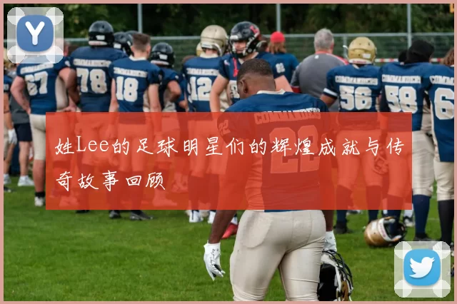 姓Lee的足球明星们的辉煌成就与传奇故事回顾