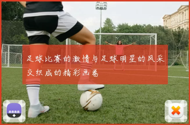 足球比赛的激情与足球明星的风采交织成的精彩画卷